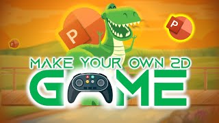 Make Your Own 2D Animated Interactive Game with PowerPoint |  No Coding and Unity | Free Game Maker