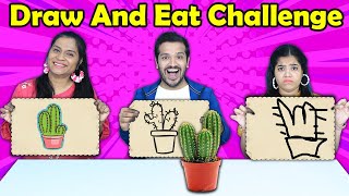 Draw And Eat Challenge | Hungry Birds