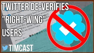 TWITTER REMOVES VERIFICATION FROM RIGHT WING PERSONALITIES