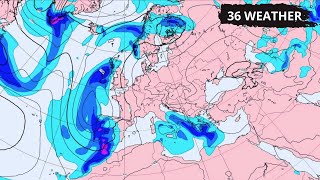 طقس أوروبا | 26 يناير 2025 - نموذج ECMWF، هطول الأمطار (العواصف الممطرة) في أوروبا