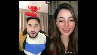 waliullah very funny tik tok live with Jerry #angel#reshma