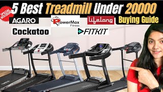 Top 5 Best Treadmill Under 20000 In India | Best Treadmill For Home Use 2023