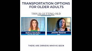 Transportation Options for Older Adults 🚗🚍