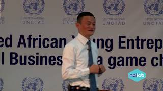 Ali Baba founder Jack Ma talks to entrepreneurs at Nailab Incubator