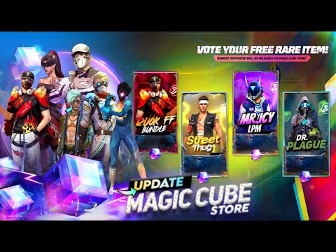 ACTUALIZACIÓN DE LA TIENDA MAGIC CUBE, PRÓXIMO PAQUETE MAGIC CUBE FREE FIRE NUEVO EVENTO FF NUEVO EVENTO 7MO ANIVERSARIO