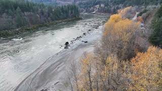 Drone Landing, Yale, British Columbia (2023.11.18)