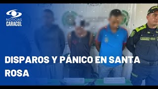 En video quedó registrado ataque sicarial en Santa Rosa, Bolívar