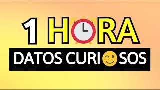 ¡1 HORA De DATOS CURIOSOS!⏰😯| #2 | Zarpado