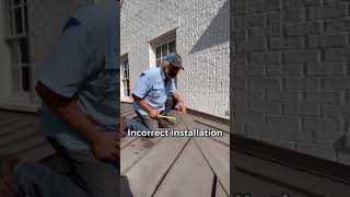 Mark gives us a detailed look at correct installation for Standing Seam Metal Roofs.