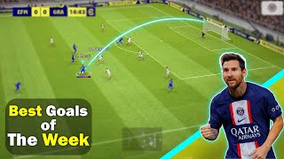 Best Goals Of The Week in Efootball 2023 Mobile