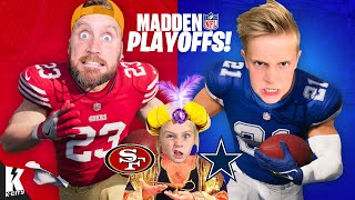 Cowboys vs 49ers Simulation! (Divisional Classic in Madden NFL 23) K-CITY GAMING