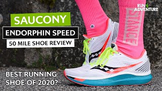 SAUCONY ENDORPHIN SPEED 50 Mile Shoe Review | Best Running Shoe of 2020? | Run4Adventure