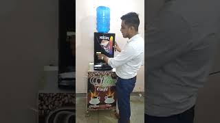 Nescafe Automatic coffee tea vending machine installation video