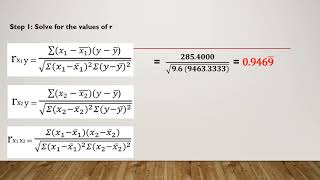 STAT2: Multiple Correlation & Multiple Regression