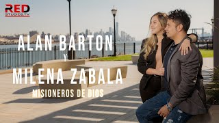 Alan Barton y Milena Zabala