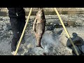 Smoking a HUGE fish in the SEWAGE