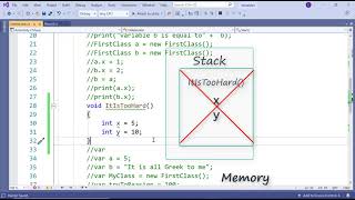 Reference and value type Variables, Unity 3D, c#