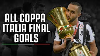 ALL Goals From Juventus' Coppa Italia Finals So Far 🏆⚽️