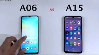 SAMSUNG A06 vs A15 - Speed Test