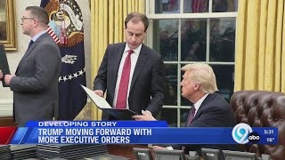 Trump moving forward with more executive orders