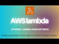 AWS Lambda Demo - Invoke a lambda function within another