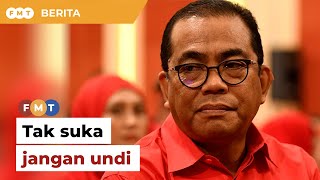 Tak suka jangan undi, Khaled beritahu Wanita Umno