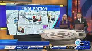 Cortland Standard documented local history, will be missed