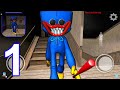 Scary Poppy Playtime Huggy Wuggy Horror 3D Escape - Gameplay Walkthrough Part 1 (Android,iOS)