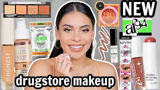 NEW Drugstore Makeup Tested 🤩 Full Face Of First Impressions + Hits & Misses