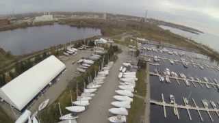 SteadiDrone QU4D Demo Flight at the Outer Harbour Marina