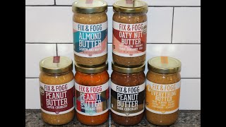 Trying Six Nut Butters from Fix \u0026 Fogg