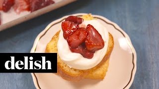 How To Make Roasted Strawberries | Delish