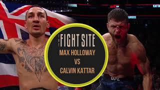 Max Holloway vs. Calvin Kattar: Pre-Fight Breakdown