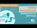 Business Central User Fields | Sabre Production