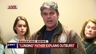 Father of sexual abuse victims who charged at Larry Nassar says he's no hero