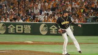 阪神タイガース 能見篤史 投球フォーム（スローモーション）セットポジション