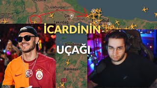 Eray- İcardinin Uçağını Takip Ediyor Ve Transferler Hakkında Konuşuyorlar