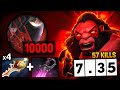 +10000 Damage Axe Ulti x4 Divine + Khanda One Shot 7.35 By Goodwin | Dota 2 Gameplay