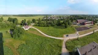 Upninkai nuo vandens bokšto / Panorama of Upninkai