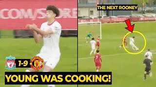 Man United academy humiliate Liverpool with 9-1 win as Ethan Wheatley copy Rooney boxing celebration
