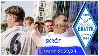 Bałtyk Gdynia - Jarota Jarocin 4:0 || skrót meczu || 10.06.2023