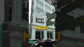 Top 10 Things To Do in Macau! 🇲🇴 (1 day trip from Hong Kong)