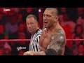 Raw John Cena & Randy Orton vs. Batista & Jack Swagger