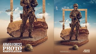 Armed Forces - Advanced Photo Manipulation Photosop Tutorial