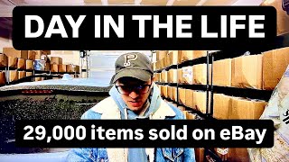 Day In The Life Of a Full Time eBay Reselling Couple! 20K+ Monthly Sales!