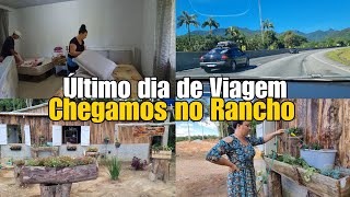 CHEGAMOS DA VIAGEM||COMO ESTÁ AS COISAS AQUI?PRIMEIRO ALMOÇO DO ANO NO RANCHO