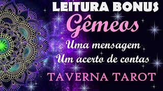 👩🧑LEITURA BONUS GÊMEOS 💌⚡️