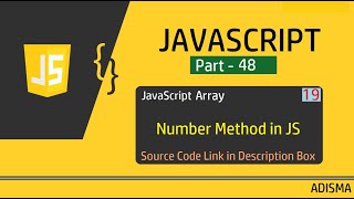 JavaScript Number Methods (parseInt, parseFloat, toFixed)| Tutorial For Beginners in Hindi || Adisma