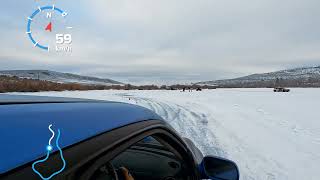 Speedygoat Ice-X at Barnes Lake, B.C.