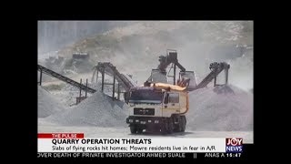 Quarry Operation Threats – The Pulse on JoyNews (22-1-19)